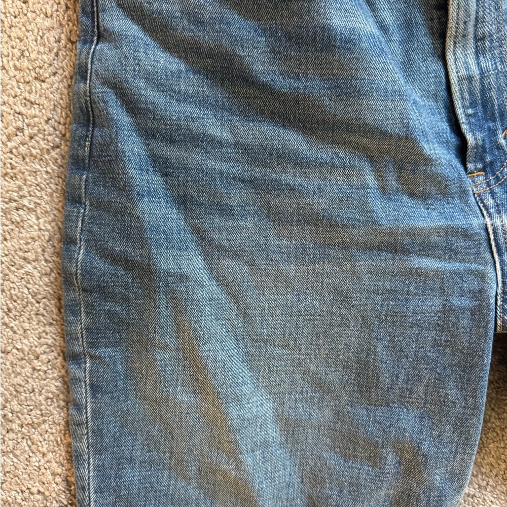 Abercrombie Ankle Straight ultra high rise Jeans